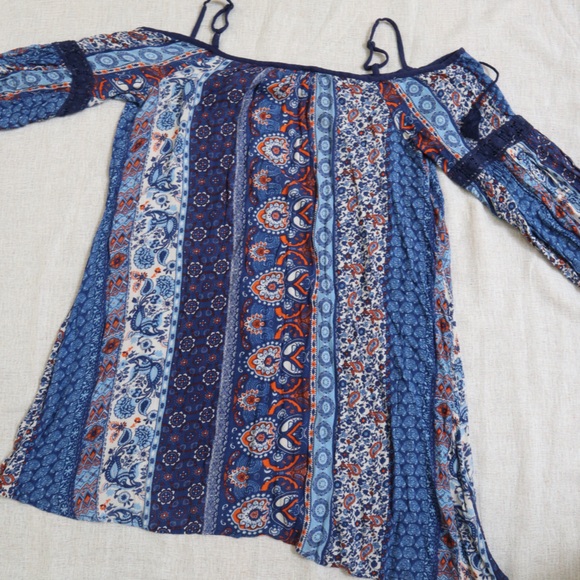 American Rag Flare Sleeve Slip Dress - Picture 7 of 9